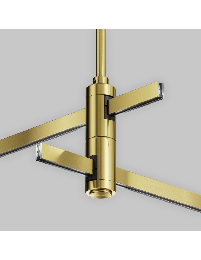 Flarity System Accessories - Maytoni Ceiling Mount Short Double 78 mm Flarity Brass TRA156C-D1-BS - product kolory-swiatla.pl 4