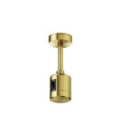 Flarity System Accessories - Maytoni Ceiling Mount Short 78 mm with straight power connector Flarity Brass TRA156C-IPC1-BS - product 1