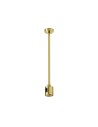 Maytoni Ceiling Mount Medium 300 mm with straight power connector Flarity Brass TRA158C-IPC1-BS