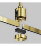 Flarity System Accessories - Maytoni Ceiling Mount Medium 360 mm with straight power connector Flarity Brass TRA158C-IPCL1-BS - product 3