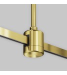 Flarity System Accessories - Maytoni Ceiling Mount Medium 360 mm with straight power connector Flarity Brass TRA158C-IPCL1-BS - product 4
