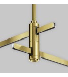 Flarity System Accessories - Maytoni Ceiling Mount Long Double 700 mm Flarity Brass TRA159C-D1-BS - product 4