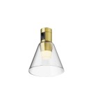 Flarity System Lamps - Maytoni Bianca LED Flarity Rail Lamp 60lm 2700K Brass TR147-1-3W2.7K-BS-DE - product 1
