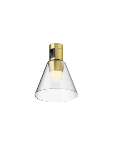 Maytoni Bianca LED Flarity Rail Lamp 60lm 2700K Brass TR147-1-3W2.7K-BS-DE