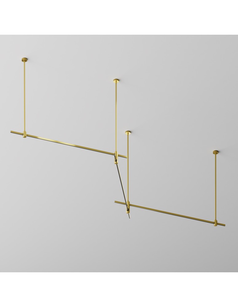 Flarity System Rails - Maytoni 1m Straight Flarity Brass TRX154-111BS Rail Cable - product kolory-swiatla.pl 3