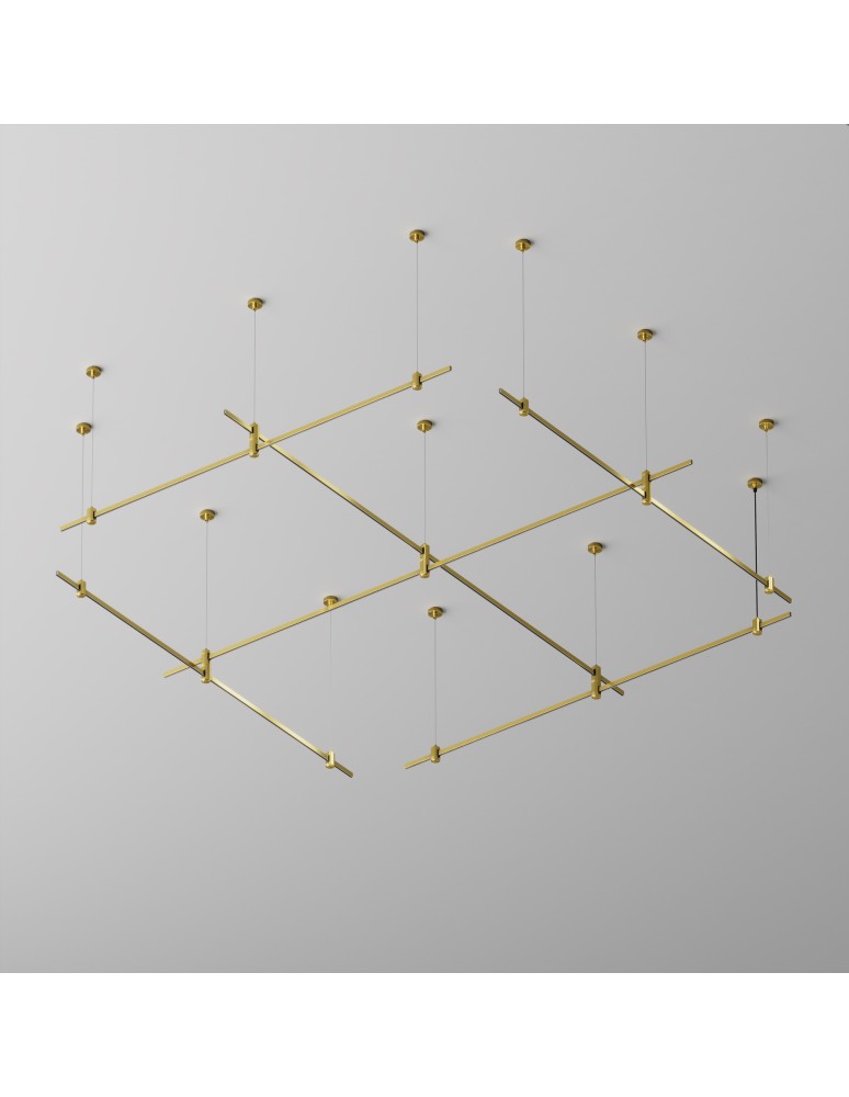 Flarity System Rails - Maytoni 2m Straight Flarity Brass TRX154-112BS Rail Cable - product kolory-swiatla.pl 3