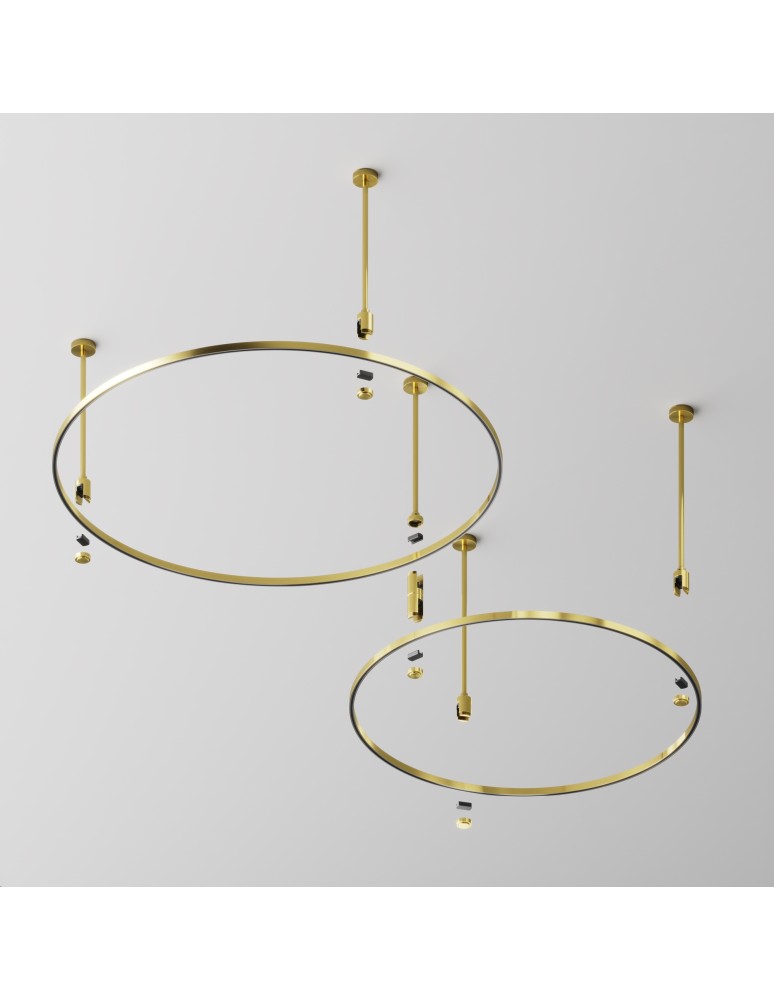 Flarity System Rails - Maytoni 800 mm Flarity Brass Round Rail TRX154-R-D800-BS - product kolory-swiatla.pl 4