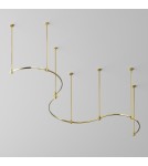 Flarity System Rails - Maytoni Semi-circular track bar 650 mm Flarity Brass TRX154-SR-D650-BS - product 3