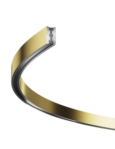 Maytoni Semi-circular track bar 800 mm Flarity Brass TRX154-SR-D800-BS