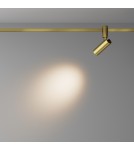 Flarity System Lamps - Maytoni Focus Led Spotlight for Flarity LED Rail 150lm 2700K Brass TR144-1-5W2.7K-W-BS-DE - product 7