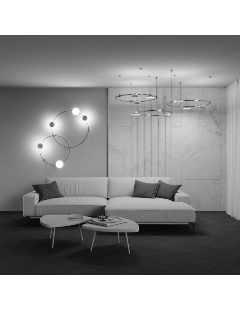 Flarity System Lamps - Maytoni Plato LED Flarity Rail Plate Lamp 250lm 2700K Brass TR152-1-7W2.7K-BS-DE - product kolory-swiatla.pl 3