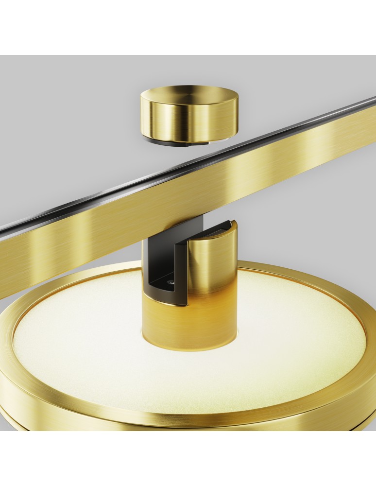 Flarity System Lamps - Maytoni Plato LED Flarity Rail Plate Lamp 250lm 2700K Brass TR152-1-7W2.7K-BS-DE - product kolory-swiatla.pl 5