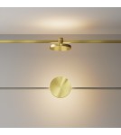 Flarity System Lamps - Maytoni Plato LED Flarity Rail Plate Lamp 250lm 2700K Brass TR152-1-7W2.7K-BS-DE - product 6