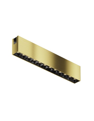 Maytoni Points Flarity LED Rail Lamp 400lm 2700K Brass TR150-1-12W2.7K-M-BS-DE