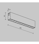 Flarity System Lamps - Maytoni Points Flarity LED Rail Lamp 400lm 2700K Brass TR150-1-12W2.7K-M-BS-DE - product 2