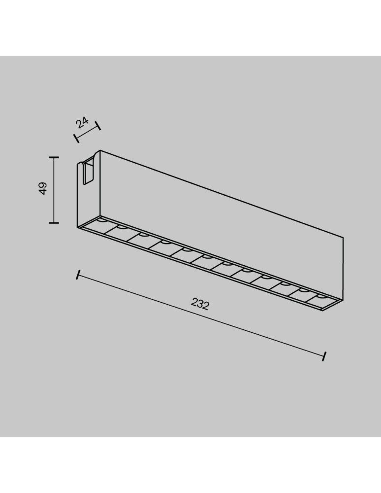 Flarity System Lamps - Maytoni Points Flarity LED Rail Lamp 400lm 2700K Brass TR150-1-12W2.7K-M-BS-DE - product kolory-swiatla.pl 2
