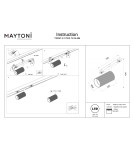 Magnetic rail lamps - Maytoni Artisan Spotlight for Exility LED Rail 920lm 2700K Black TR097-2-12W2.7K-M-BB - product 9
