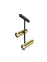 Maytoni Elti Duo Double Spotlight for Exility LED Rail 1517lm 3000K Black and Brass TR005-2-2X12W3K-BBS