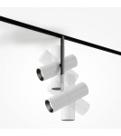 Magnetic rail lamps - Maytoni Elti Duo Double Spotlight for Exility LED Rail 1802lm 2700K-6000K White and Black TR005-4-2X12W-DS-BW - product 5