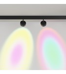 Magnetic rail lamps - Maytoni Lens Spotlight for Exility LED Rail 770lm 3000K Black TR217-2-15W3K-B. - product 7