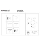 Magnetic rail lamps - Maytoni Lens Spotlight for Exility LED Rail 770lm 3000K Black TR217-2-15W3K-B. - product 10