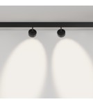 Magnetic rail lamps - Maytoni Lens Spotlight for Exility LED Rail 770lm 2700K-6500K Black TR217-4-15WTW-DD-B - product 8