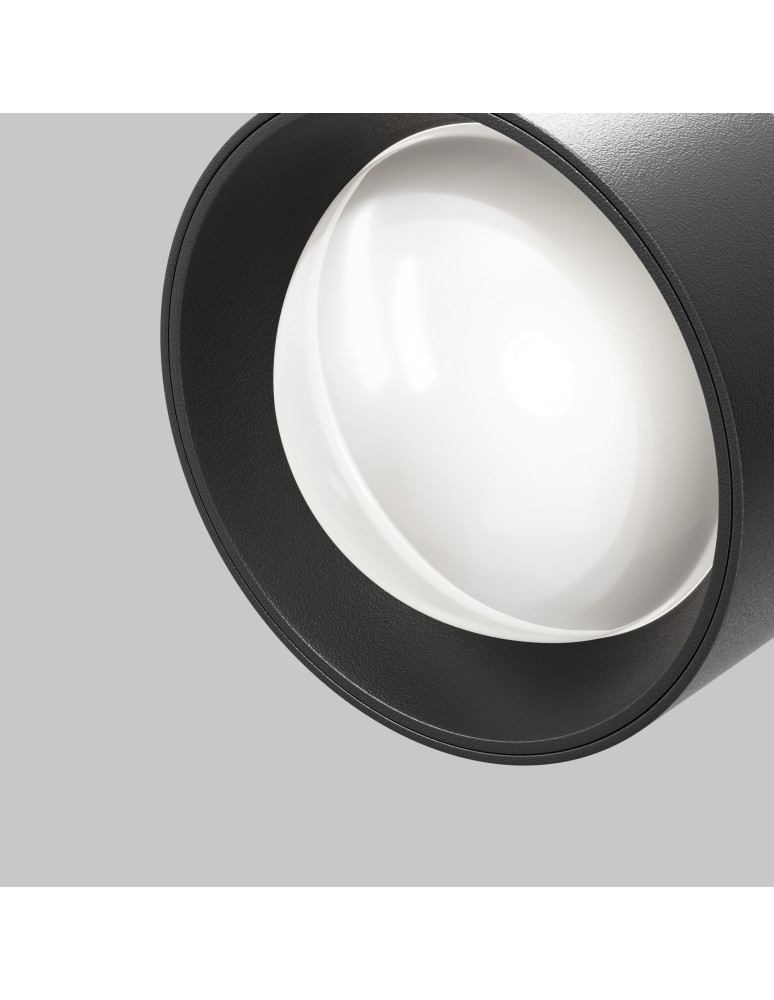 Magnetic rail lamps - Maytoni Lens Spotlight for Exility LED Rail 770lm 2700K-6500K Black TR217-4-15WTW-DD-B - product kolory-swiatla.pl 9