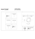 Maytoni Lens Reflektor do Szyny Exility LED 770lm 2700K-6500K Czarny TR217-4-15WTW-DD-B