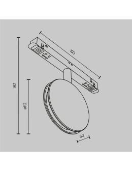 Maytoni Outline Lampa do Szyny Exility LED 28lm 3000K Czarny TR090-2-6W3K-B - produkt 2