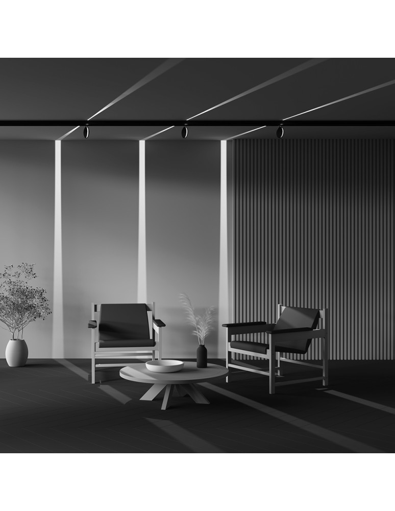 Magnetic rail lamps - Maytoni Outline Exility LED Rail Lamp 28lm 3000K Black TR090-2-6W3K-B. - product kolory-swiatla.pl 3