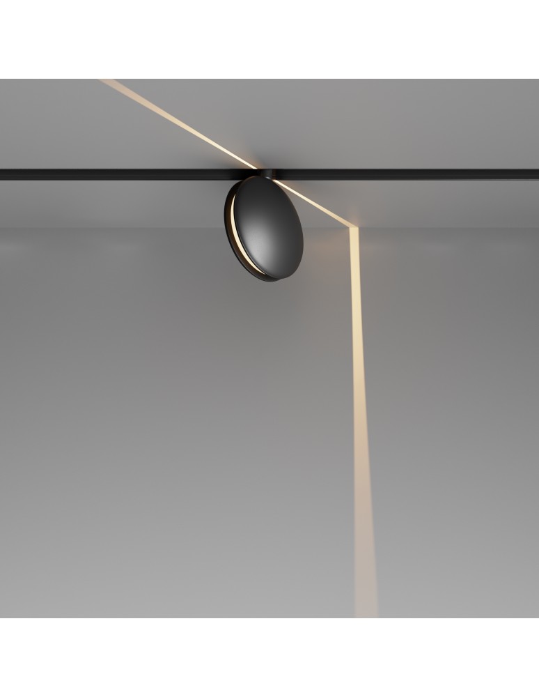 Magnetic rail lamps - Maytoni Outline Exility LED Rail Lamp 28lm 3000K Black TR090-2-6W3K-B. - product kolory-swiatla.pl 7