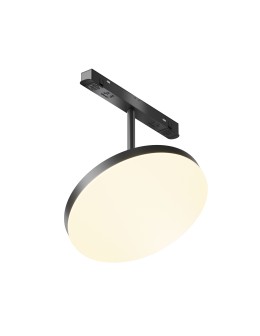 Maytoni Plato Exility LED Rail Plate Lamp 712lm 3000K Black TR131-2-15W3K-B.