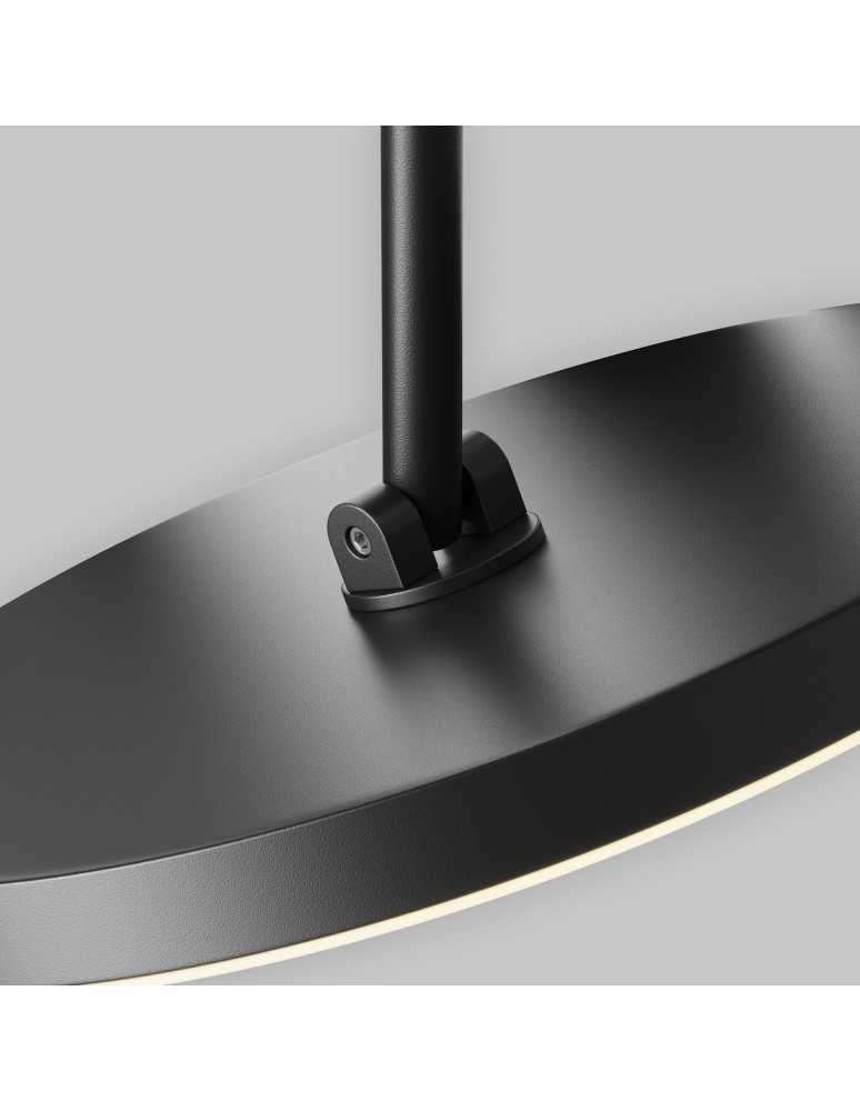 Maytoni Plato Exility LED Rail Plate Lamp 712lm 3000K Black TR131-2-15W3K-B.