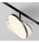 Magnetic rail lamps - Maytoni Plato Exility LED Rail Plate Lamp 712lm 3000K Black TR131-2-15W3K-B. - product 6