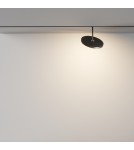 Magnetic rail lamps - Maytoni Plato Exility LED Rail Plate Lamp 712lm 3000K Black TR131-2-15W3K-B. - product 7