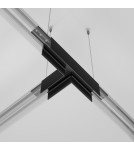 Accessories for magnetic busbars - Maytoni T-connector for Exility LED rail Black TRA034CT-41B-DE - product 3