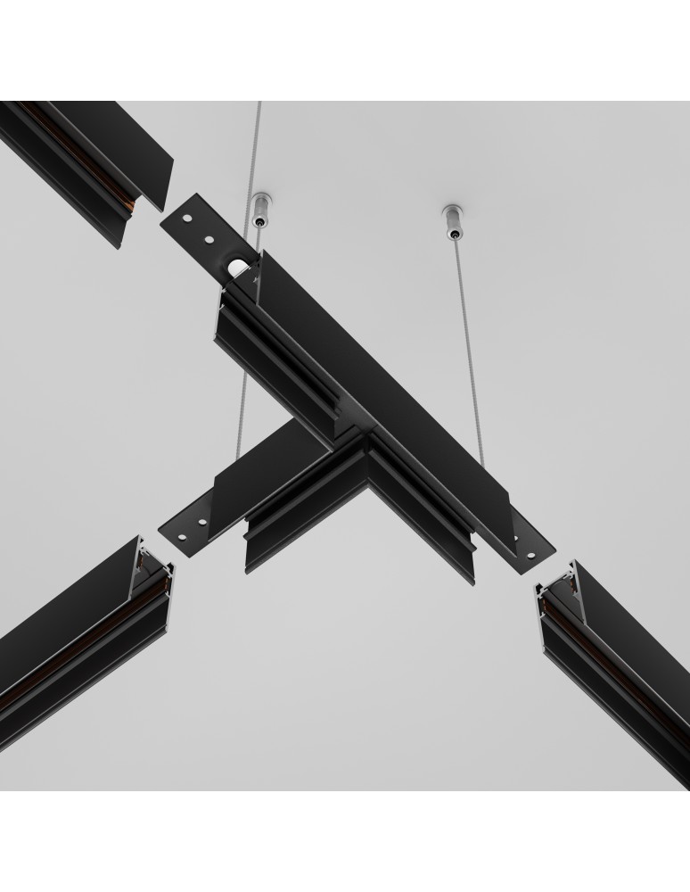 Accessories for magnetic busbars - Maytoni T-connector for Exility LED rail Black TRA034CT-41B-DE - product kolory-swiatla.pl 4