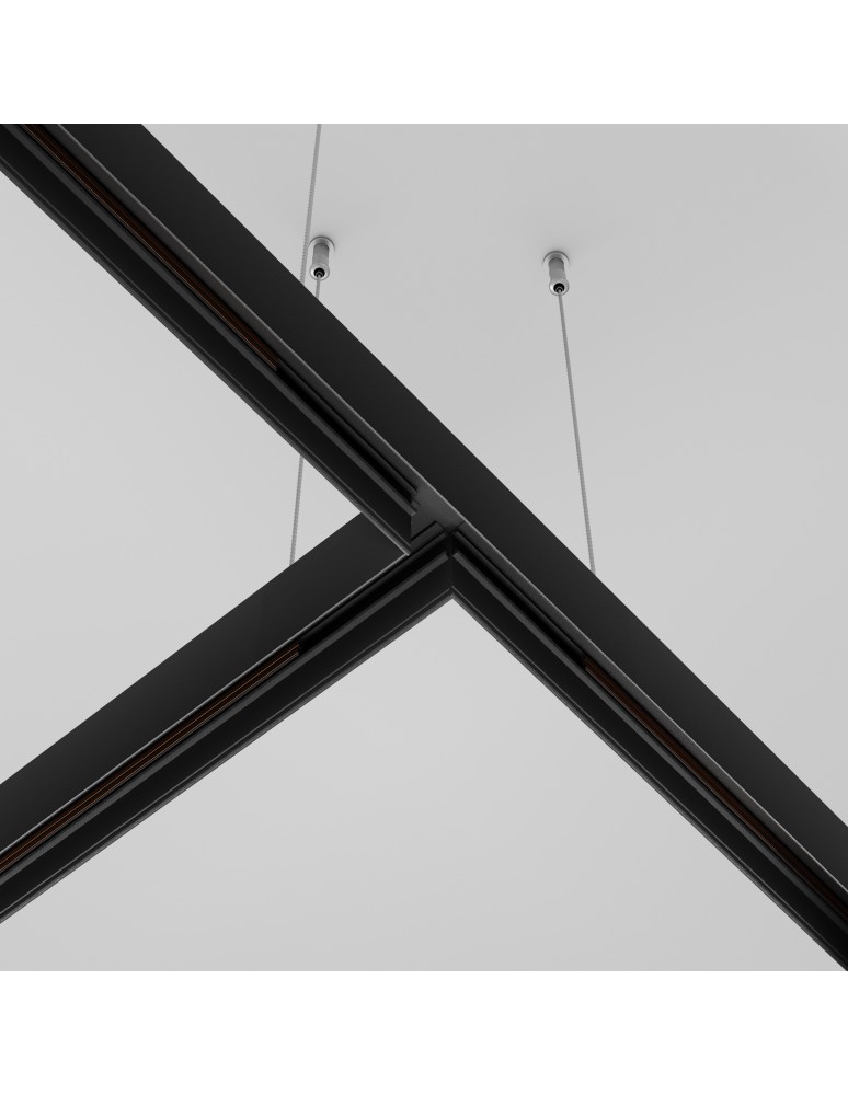 Accessories for magnetic busbars - Maytoni T-connector for Exility LED rail Black TRA034CT-41B-DE - product kolory-swiatla.pl 5