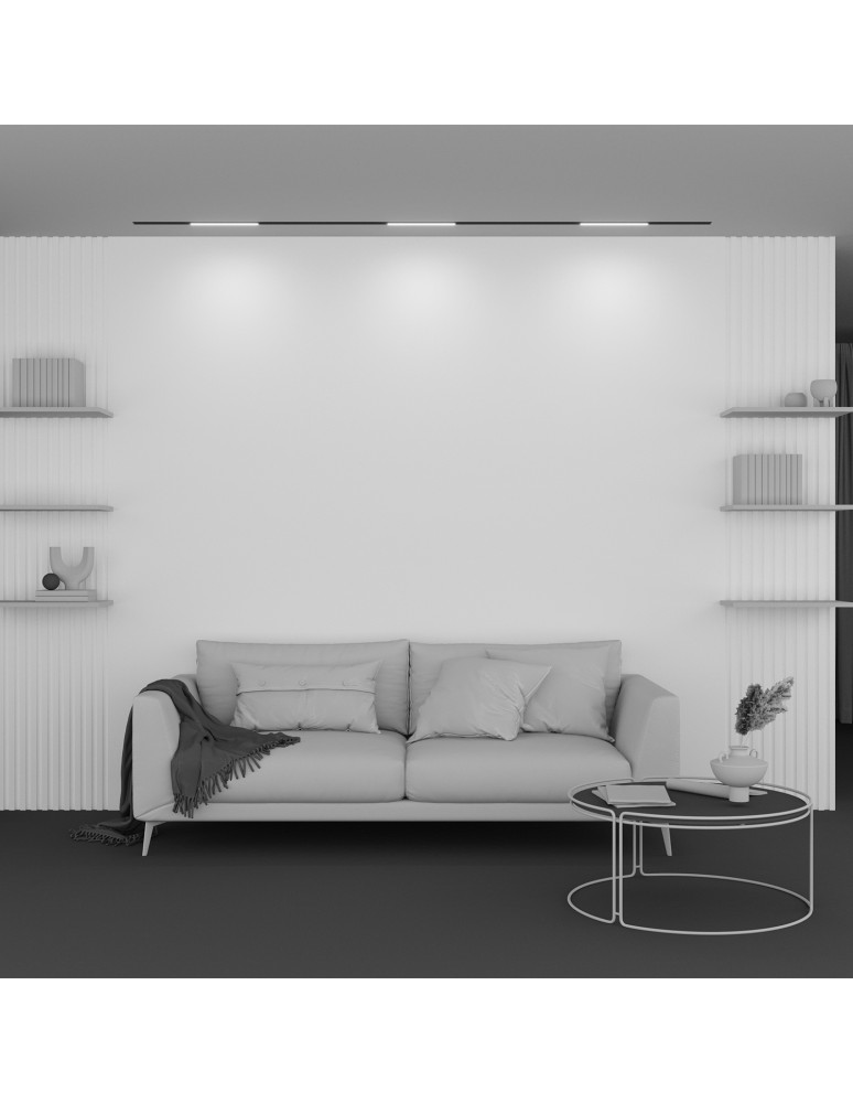 Magnetic rail lamps - Maytoni Basis Linear Lamp for Exility LED Rail 800lm 2700K Black TR030-2-12W2.7K-B - product kolory-swiatla.pl 3