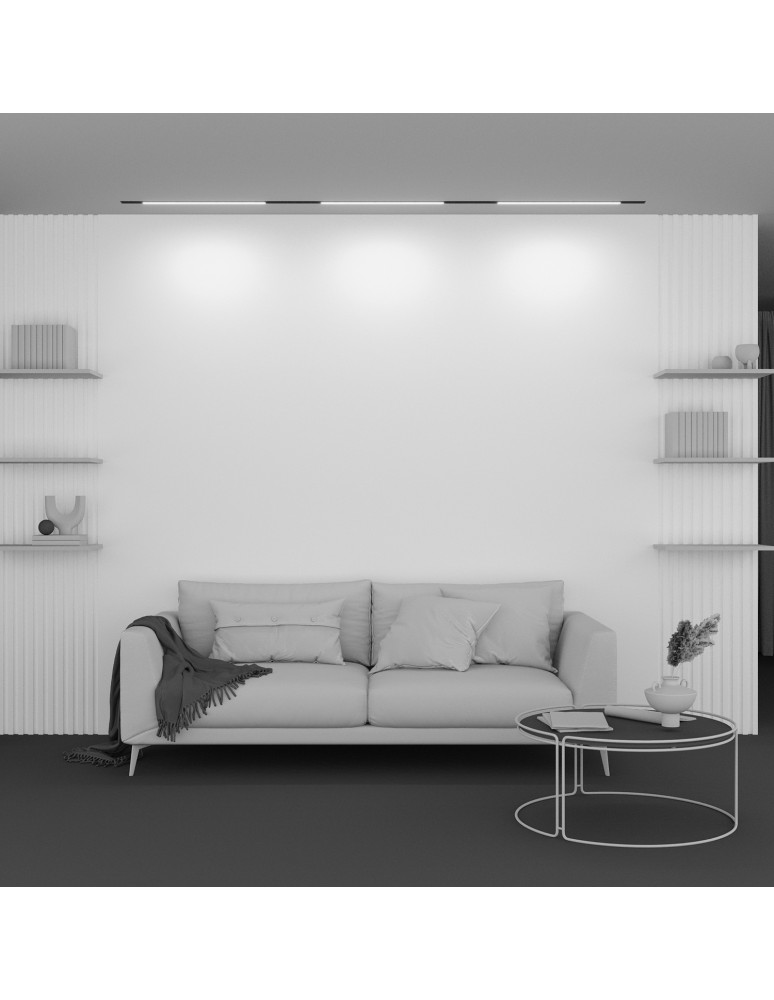 Magnetic rail lamps - Maytoni Basis Linear Lamp for Exility LED Rail 1630lm 2700K Black TR030-2-24W2.7K-B. - product kolory-swiatla.pl 3