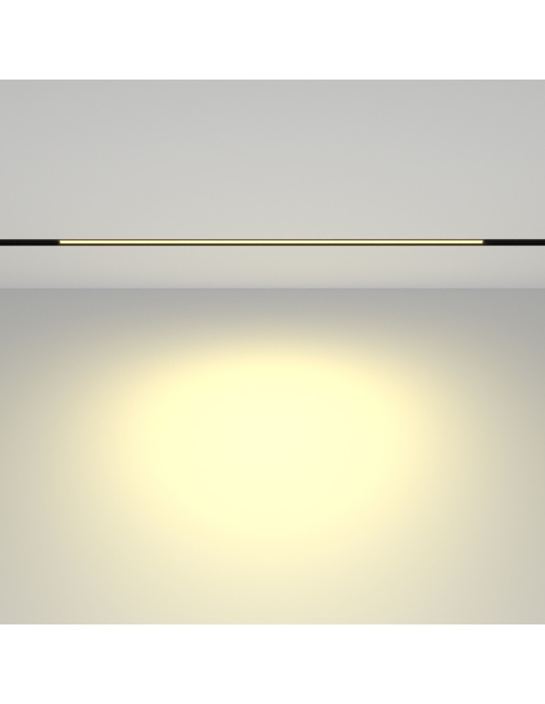 Magnetic rail lamps - Maytoni Basis Linear Lamp for Exility LED Rail 1630lm 2700K Black TR030-2-24W2.7K-B. - product kolory-swiatla.pl 5