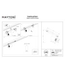 Magnetic rail lamps - Maytoni Focus LED Spotlight for Exility LED Rail 300lm 2700K-6000K Black TR032-4-5WTW-S-DD2-W - product 7
