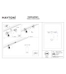 Magnetic rail lamps - Maytoni Focus LED Spotlight for Exility LED Rail 950lm 2700K-6000K White TR032-4-12WTW-S-DD2-W - product 7