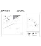 Magnetic rail lamps - Maytoni Focus LED Spotlight for Exility LED Rail 1200lm 2700K-6000K Black TR032-4-20WTW-S-DD2-B - product 7