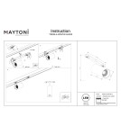 Magnetic rail lamps - Maytoni Focus LED Spotlight for Exility LED Rail 1200lm 2700K-6000K White TR032-4-20WTW-S-DD2-W - product 7