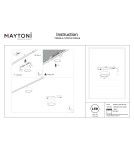 Magnetic rail lamps - Maytoni Rado Spotlight for Exility LED Rail 750lm 2700K-6000K Black TR040-4-18WTW-DD2-B - product 6