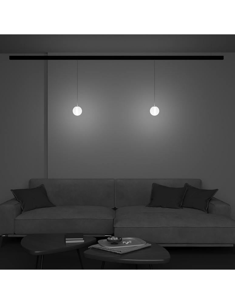 Maytoni Luna Ball for Exility LED Rail 350lm 2700K-6000K Black TR039-4-5WTW-DD2-B