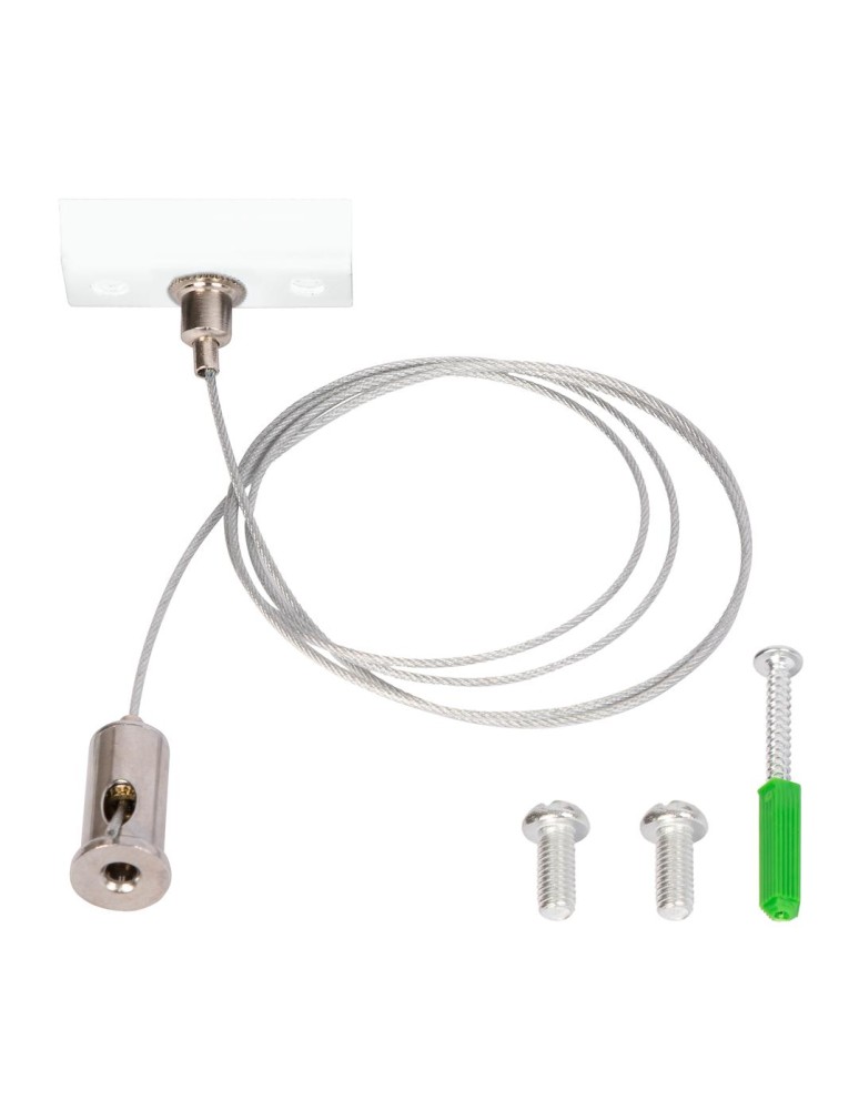 Accessories for 1 phase busbars - Milagro Slingshot Track White 1-Wire v2.0 ML0721 - product kolory-swiatla.pl 1