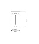 Accessories for 1 phase busbars - Milagro Slingshot Track White 1-Wire v2.0 ML0721 - product 2