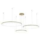 Pendant lamps circles - Milagro Saturno Gold 100W LED pendant lamp ML0847 - product 1